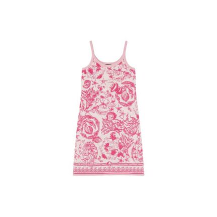 Underwater Barocco A-Line Knit Mini Dress