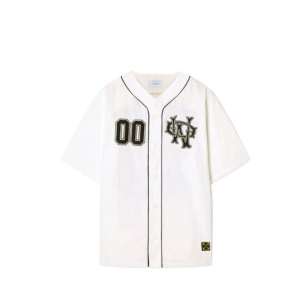 White 00 Baseball Shirt