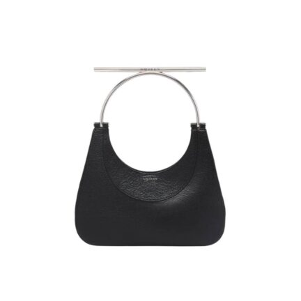 Women's McQueen T-Bar Bag in Black