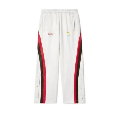 Acm X Puma Track Pant Silver - Red - Black