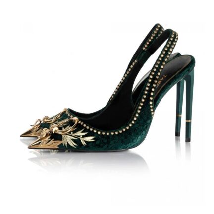 RHEA IN GREEN VELVET