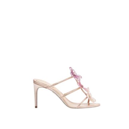 PEACH FLOWER PINK MULE 80