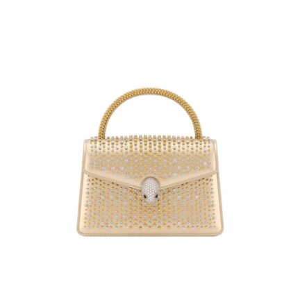 Serpenti Pallini Mini Top Handle Bag