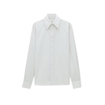 CASSANDRE shirt in hairline-stripe cotton poplin