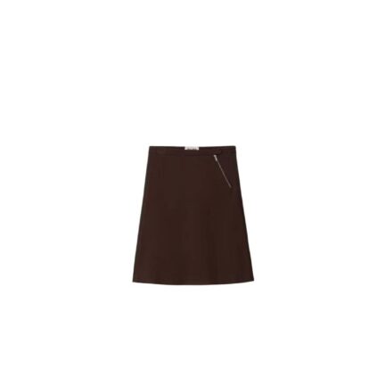 Fabric stitch knit skirt