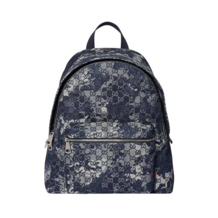 GG denim large backpack