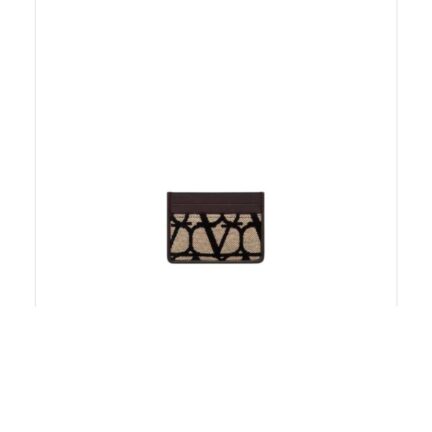 Toile Iconographe Cardholder With Leather Details