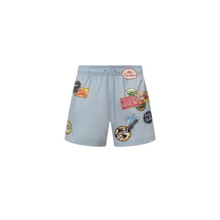 STATION PATCH SWIM TRUNK