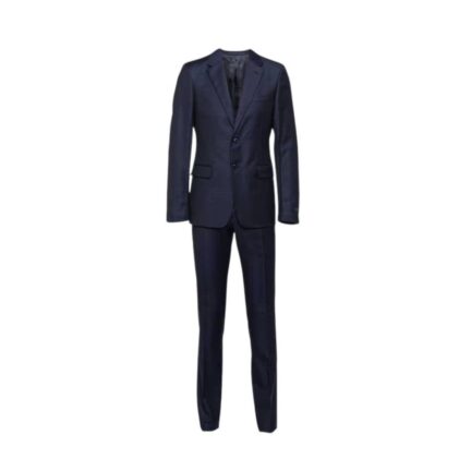Single-breasted wool suit