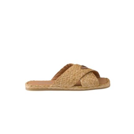 Raffia sandals