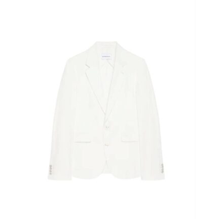 Unconstructed jacket in cotton