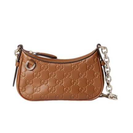 GG Emblem mini shoulder bag