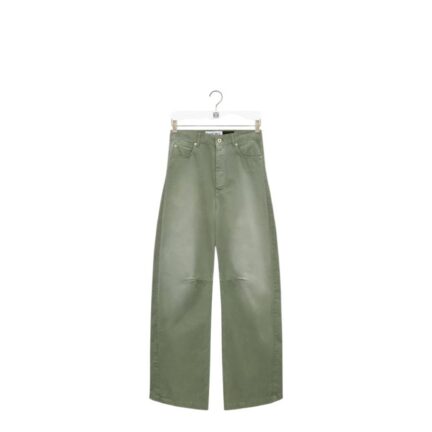 Barrel trousers in cotton