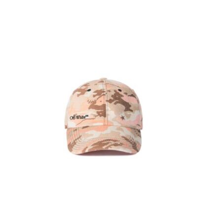 Orange Camo Baseball Cap