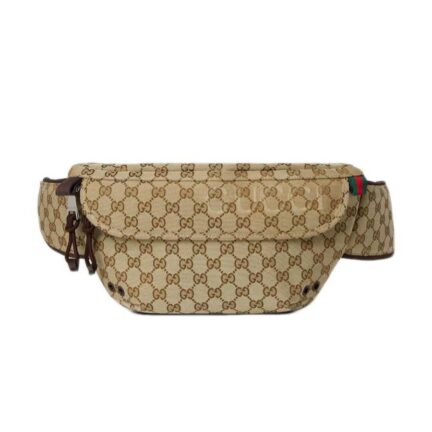 GG canvas large belt bag
