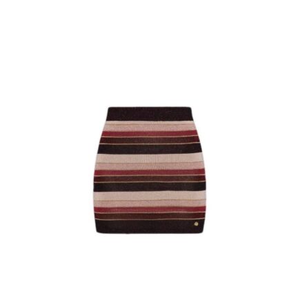 WOMEN'S MA STRIPED SKIRT