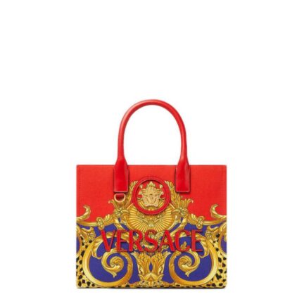 Cheetah Barocco La Medusa Small Tote Bag