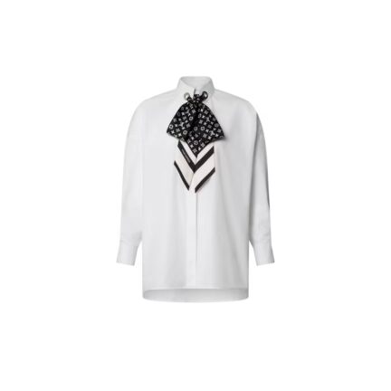 Monogram Scarf Shirt