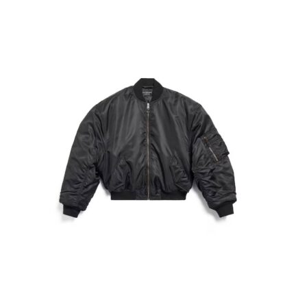 Women's Standard Bomber Jacket in Black