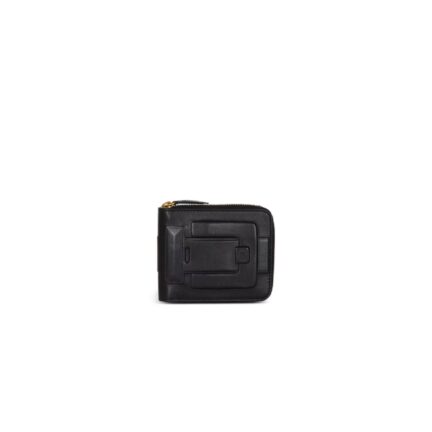 Anthem calfskin leather card holder