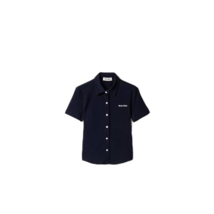 Cotton piqué shirt
