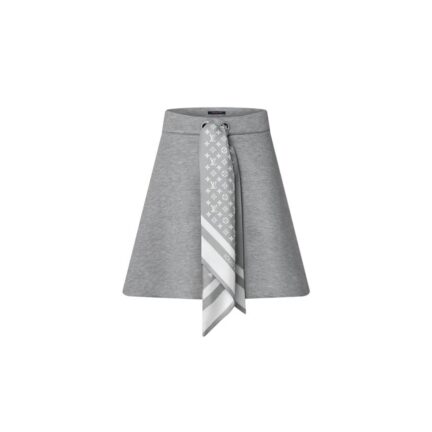 Monogram Scarf Mini Skirt