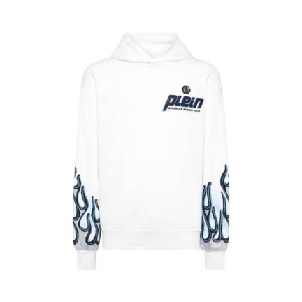 Hoodie Sweatshirt LS Flame Racing
