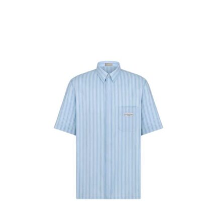 Short-Sleeved Shirt with Christian Dior Paris Tag