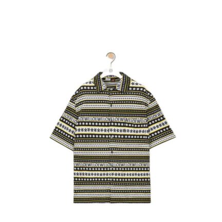 Short sleeve shirt in cotton