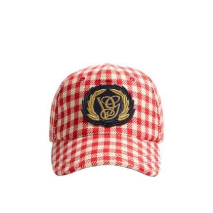 Valentino Garavani Baseball Cap In Cotton And Wool With Patch