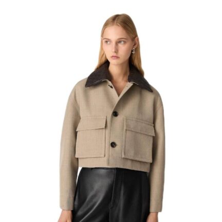 Wool Twill Blouson
