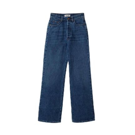Flared denim jeans