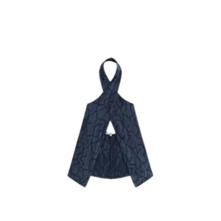 Kith Women Mika Wavy Jacquard Wrap Halter