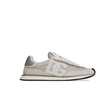 Mixed-material DG CUSHION sneakers