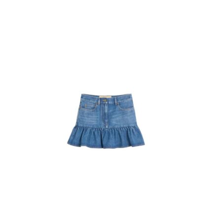 Denim Mini Skirt