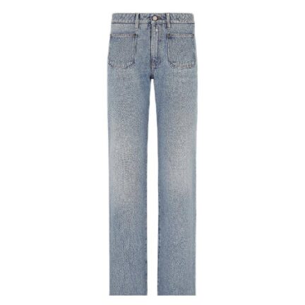 Cotton denim work jeans