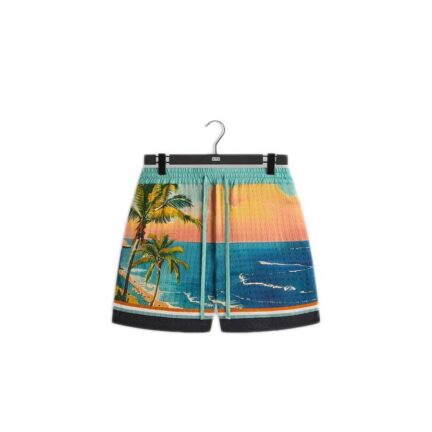 Giorgio Armani & Kith Ornamental Print Active Short