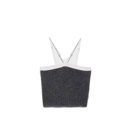 Cashmere and wool top