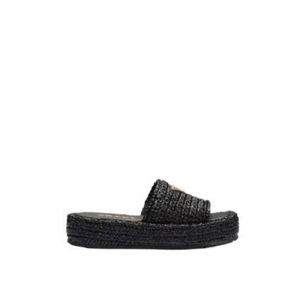 Crochet flatform slides