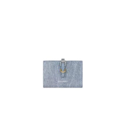 Voyou wallet in denim