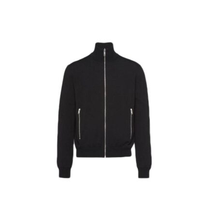Reversible wool and Re-Nylon jacket