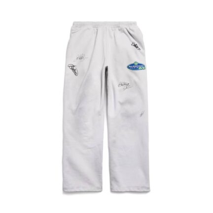Men's Banana Baggy Pants in Dirty White
