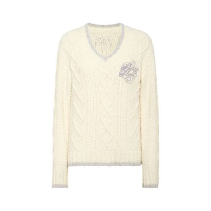 Loose Fit V-Neck Sweater
