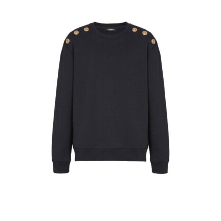 Sweater with Chain Lion buttons