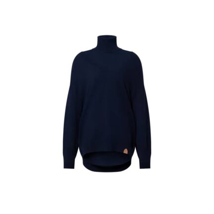 Cashmere Double Neck Pullover