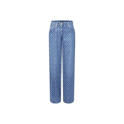 Monogram Flared Jeans