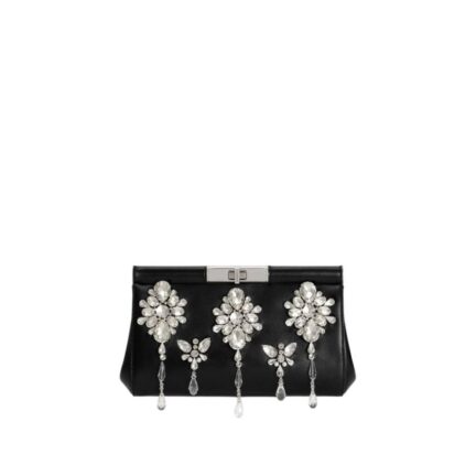 Crystal embroidered Marlene handbag