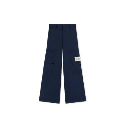 Gabardine Tailoring Cargo Trousers