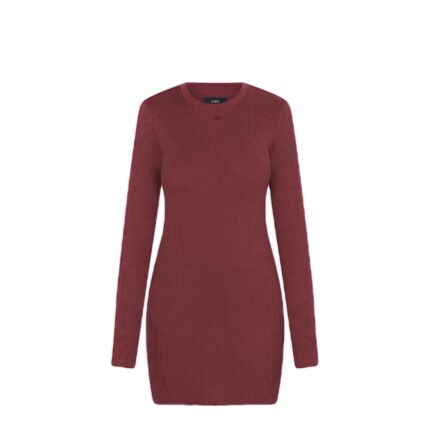 WOMEN'S MA LONG SLEEVE MINI DRESS