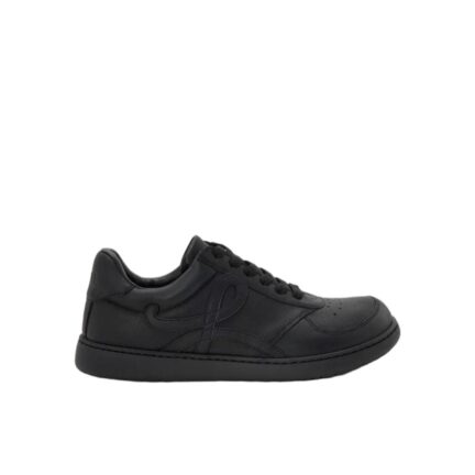 Jambo sneaker in soft grained calfskin
